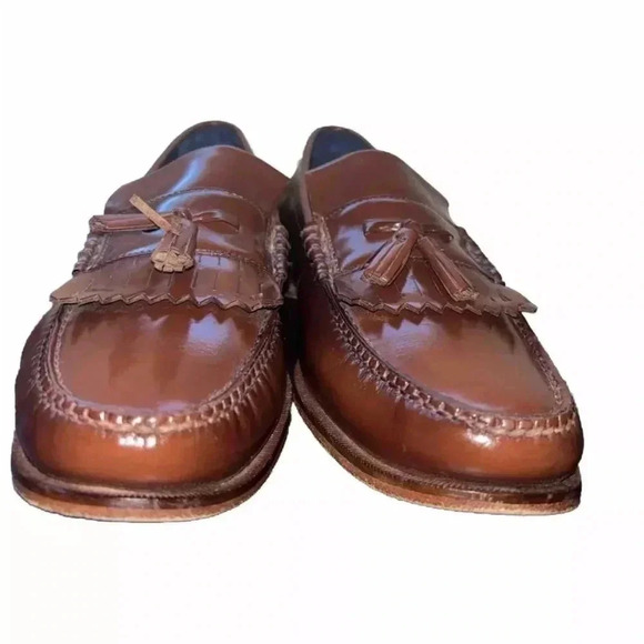 COLE HAAN HUDSON MEN LOAFER C11622 WOODBURY Size 10M LOAFER SLIP ONS DRESS SHOES - Picture 2 of 8